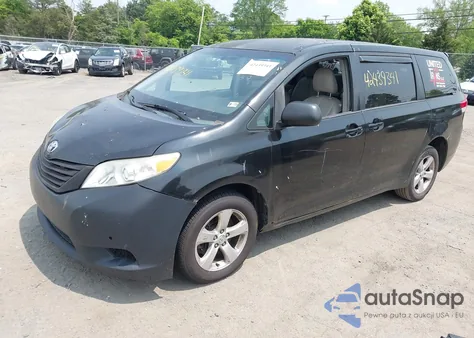 2014 Toyota Sienna L V6 7 Passenger from USA, damaged, VIN 5TDZK3DCXES450220